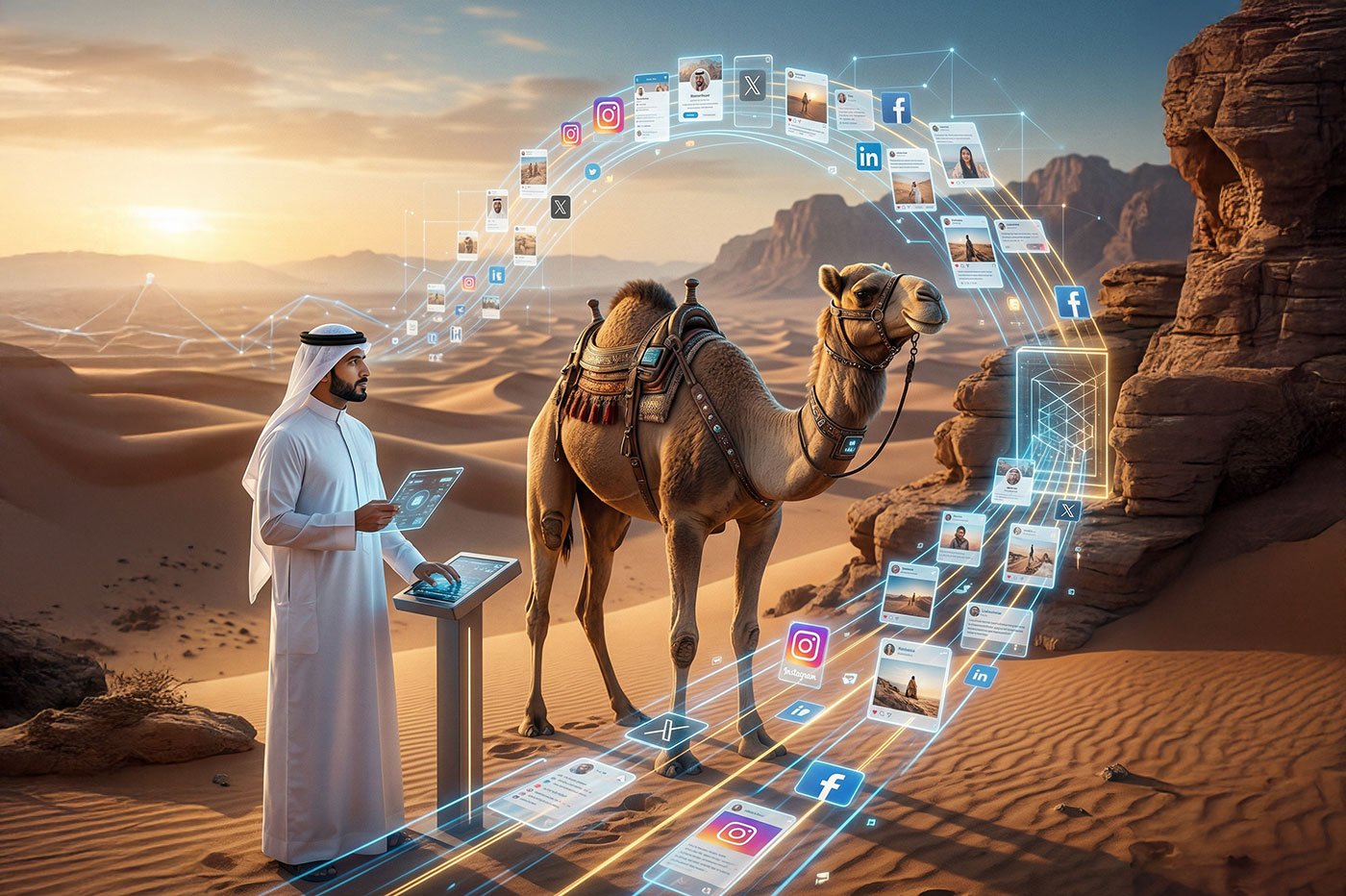 إدارة منصات التواصل الاجتماعي